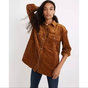 Madewell Corduroy Yorkway Shirt-Jacket